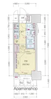 プレサンス上前津ディアシス【3階】の間取り