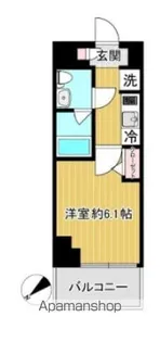 SHOKEN RESIDENCEお花茶屋【5階】の間取り