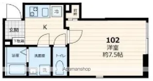 ヴィラ東高円寺【1階】の間取り