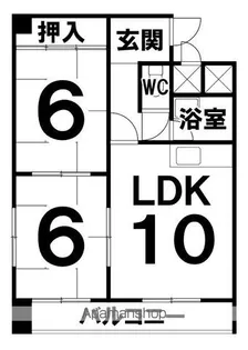 大西ビル【301号室】の間取り