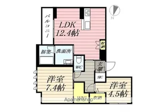 エトリヴィエール【3階】の間取り