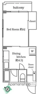 啓福ビル【3階】の間取り