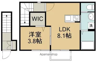 RISA【2階】の間取り