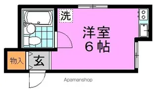 アリエール竹山【2階】の間取り