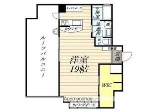 VILLAかたびら【402号室】の間取り