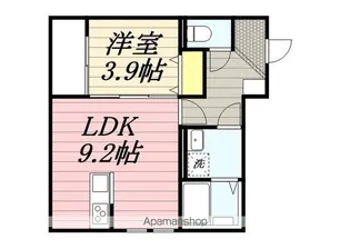 グランレーヴ井尻【B-101号室】の間取り