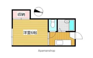 Nハイツ【Ⅱ202号室】の間取り