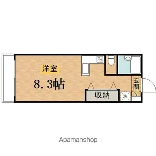 APT−123【1階】の間取り