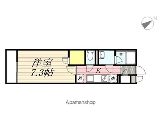 ウィンドテラス大久保Ⅲ【2階】の間取り