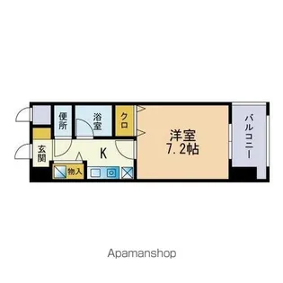 WEALTH21.YAOJI【7階】の間取り
