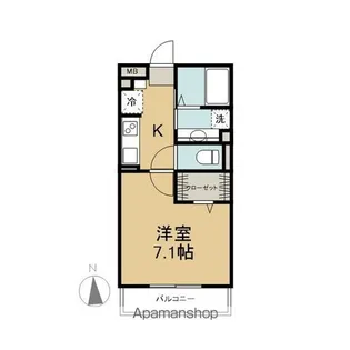 ダイワプレミア当代島Ⅱ【2階】の間取り