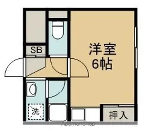 愛宕橋ビル【4階】の間取り