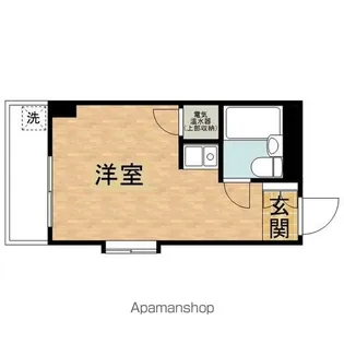 ブリリアンメゾン・オノ【412号室】の間取り