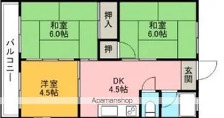 第一コーポ【2階】の間取り