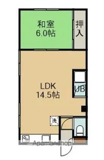マルトモアパート【1階】の間取り