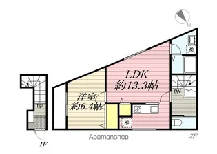 コネクトパーク花園町【2階】の間取り