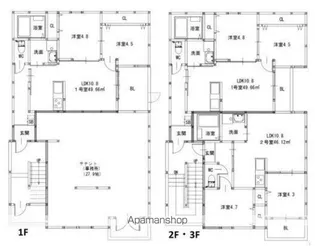 アールユー薬院【3階】の間取り