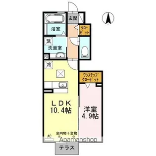 エクセレンテ【1階】の間取り