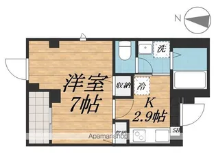 植木ビル【3階】の間取り