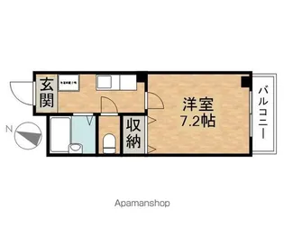 グランドヒル瀬田【3階】の間取り