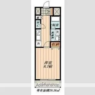 CASTLE HILLS 柳ケ瀬【11階】の間取り