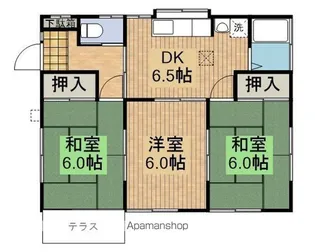 東京都あきる野市野辺【一戸建】の間取り