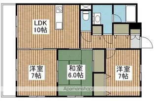 ベロウ蔵【3階】の間取り