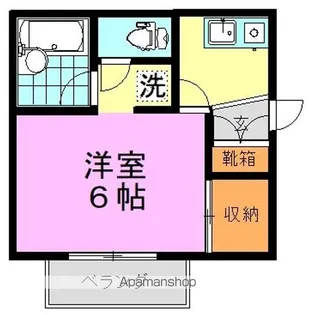 ハイツ・エクセレント【1階】の間取り