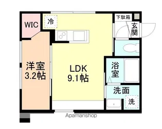 INTEGRAL KiKi【2階】の間取り