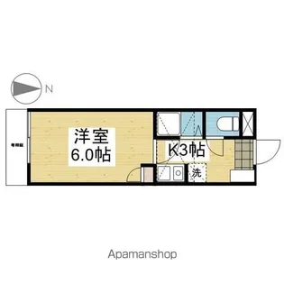 パルフラット・リマ【108.号室】の間取り