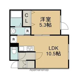 グランデール【2階】の間取り