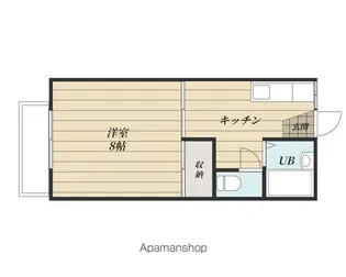 シャイニングガーデン【103号室】の間取り