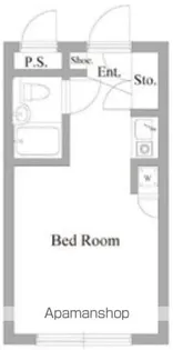 サンパレス中野坂上【2階】の間取り