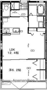 パルティールⅡ【103号室】の間取り