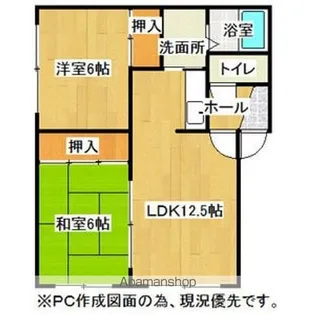 STハイツA【101号室】の間取り