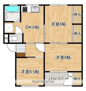 杉山ビル【3階】の間取り