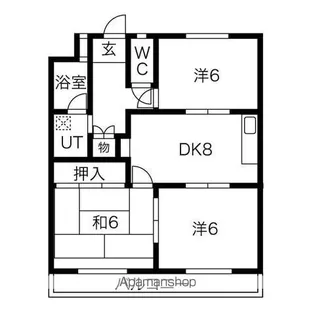 第3藤島ビル【1階】の間取り