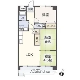 フロイデ(名古屋)【3階】の間取り