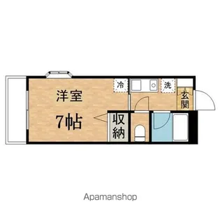 来夢一番館【3階】の間取り