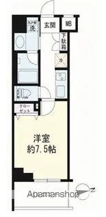 東京都練馬区中村南2丁目【マンション】の間取り