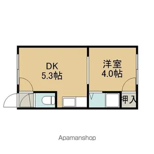 ハイツネオライトA【101号室】の間取り