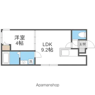 MARRIOTT F ビレッジ【2階】の間取り