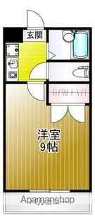 パレスNAGOYA【2階】の間取り