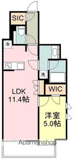 シーズンフラッツ青葉通一番町【11階】の間取り