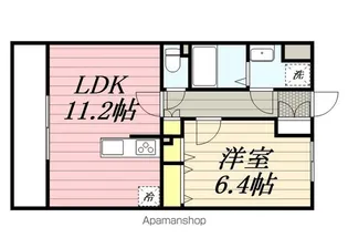 グリシーナおおたかⅢ【2階】の間取り
