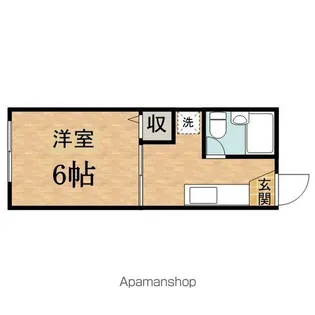ホープヒルハウス【1階】の間取り
