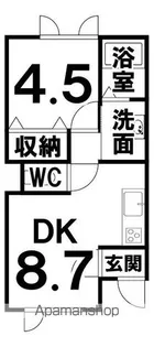 千大マンション【102号室】の間取り