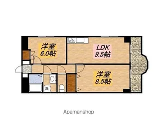 フォレスト武蔵野【3階】の間取り