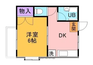 アスールレイ南流山【2階】の間取り