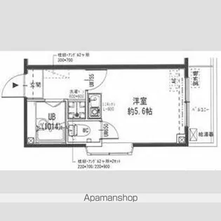 ゴールドクレスト【1階】の間取り